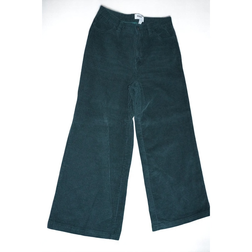 RSQ Forest Green Corduroy Wide Leg Pants – Women’s Size 26